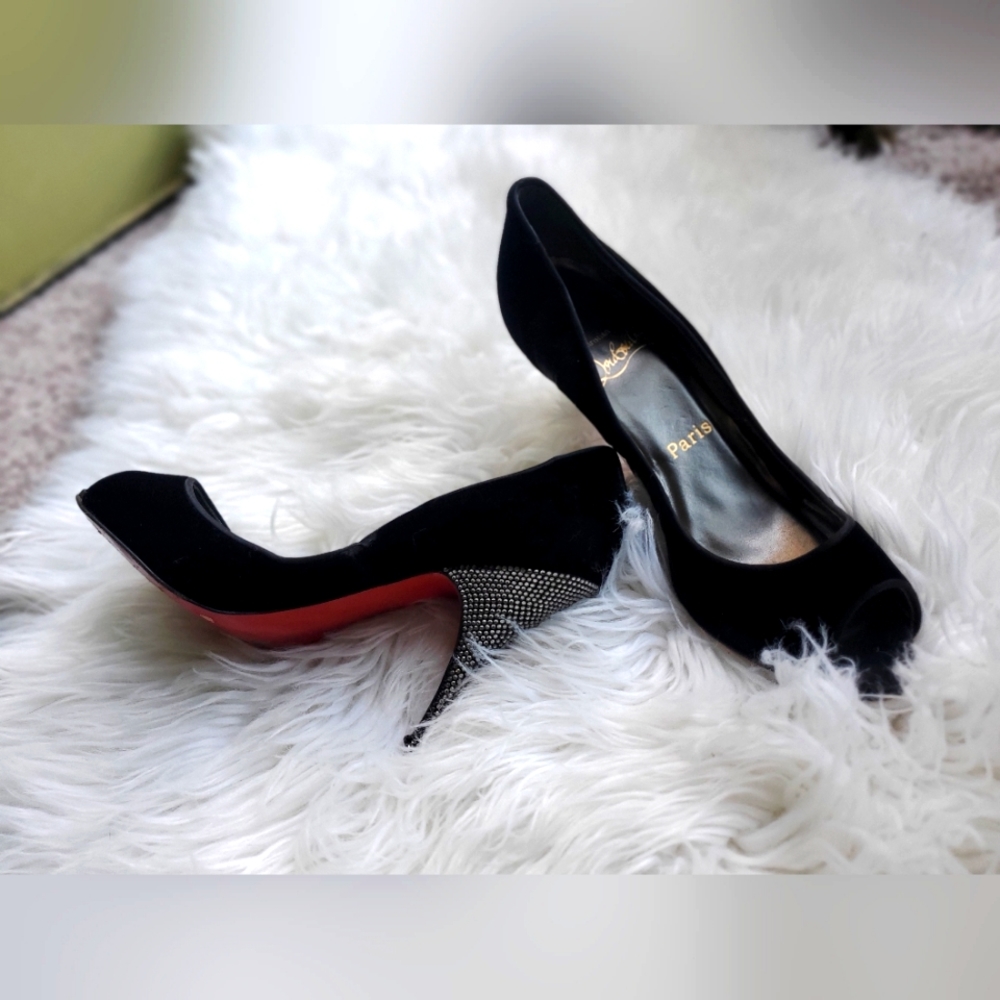 Christian Louboutin Velvet Heels